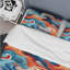 Literie Harmony III bleu et orange-769217431