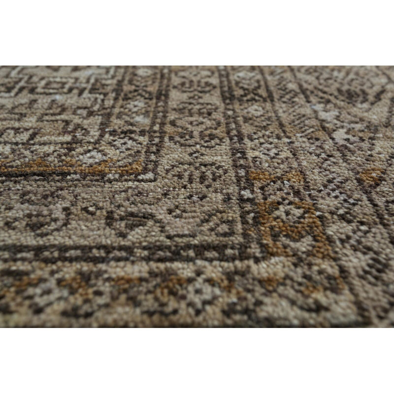 Transitional, Vintage One-of-a-Kind Rectangle 8'1" X 9'11" Hand Knotted Area Rug