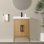 Meuble-lavabo simple 24 po avec plateau en céramique Chambery