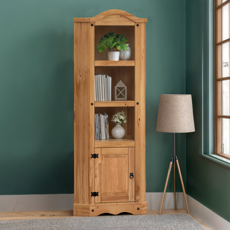 Palmea Display Cabinet, Antique Wax
