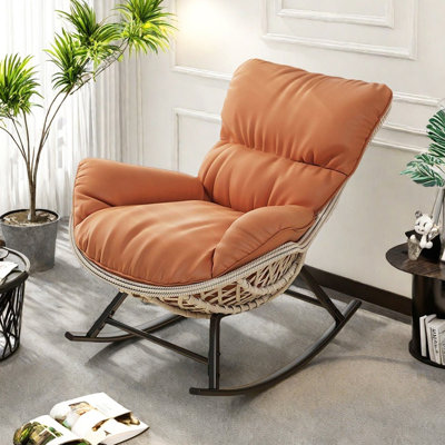Chaise berçante décontractée Home