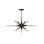 Ariel 12 - Light Sputnik Sphere Chandelier with Crystal Accents