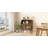 Glass Door Sideboard, Sideboard-980580296
