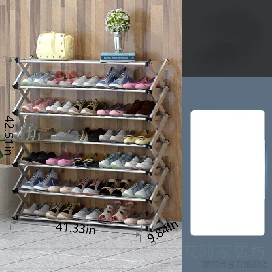 Rebrilliant 9 Tier 60 Pair Large Shoe Rack Metal Shoes Organizer with Hang  Hooks for Bedroom & Reviews