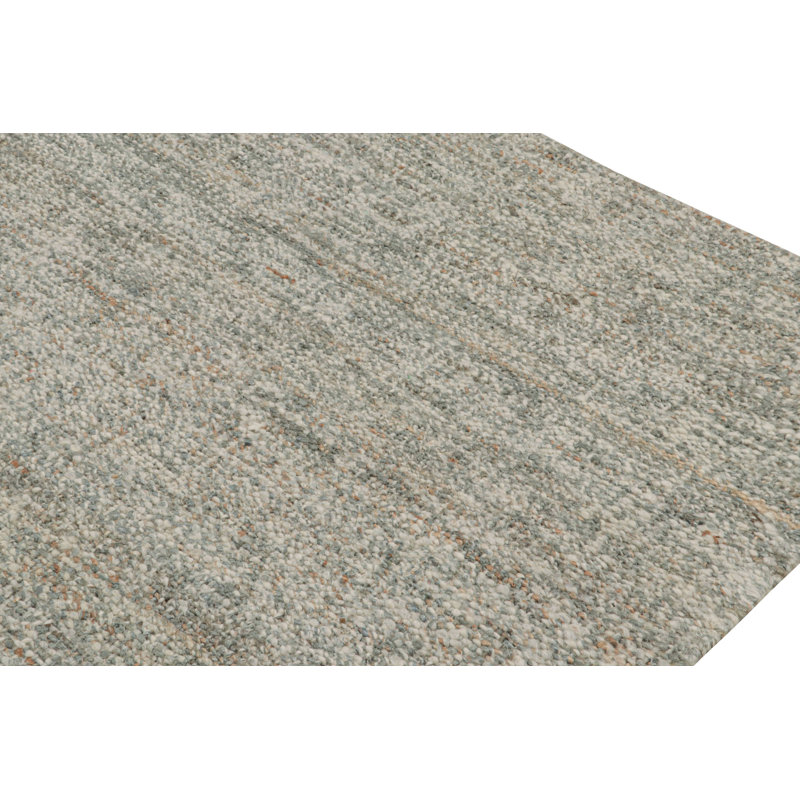 One-of-a-Kind No Hand Knotted Area Rug, Rectangle 10' x 14'