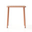 Table basse d'extérieur carrée Sera Red