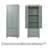 Tall Storage Cabinet With Two Drawers-115607498
