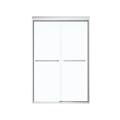 Porte de douche double coulissante semi-sans cadre 43 po x 71 po Kameleon