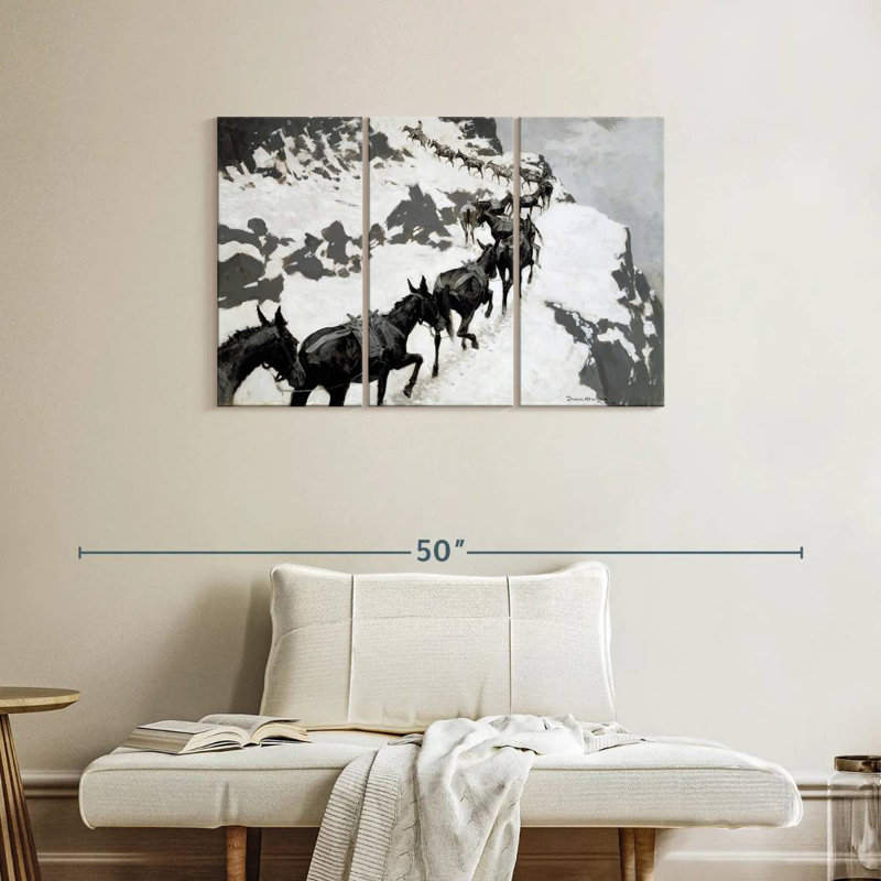The Mule Pack, 24" H x 38" W
