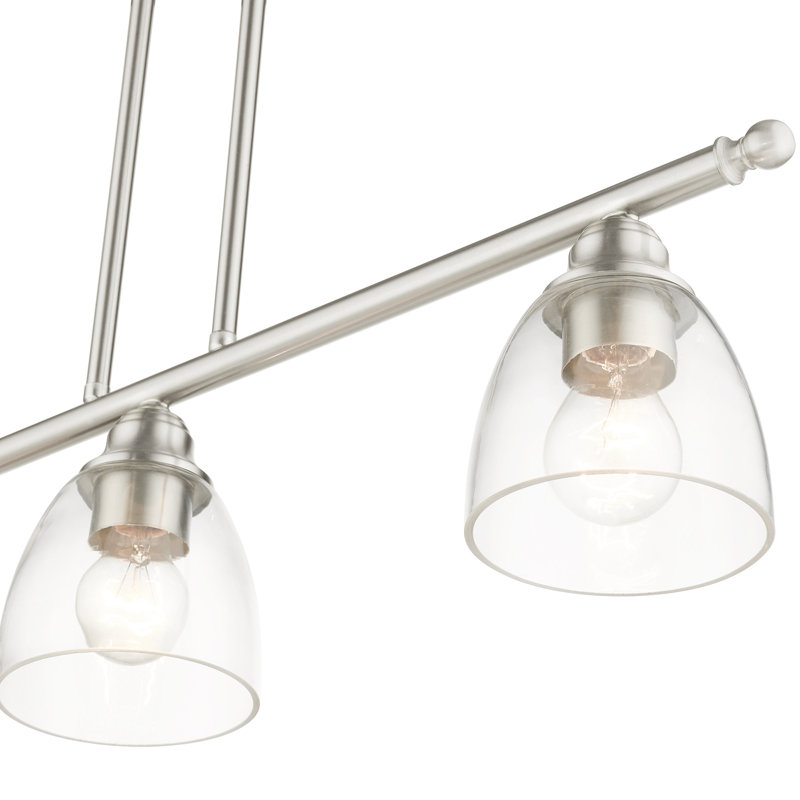 Coralino 3 - Light Kitchen Island Pendant, Brushed Nickel