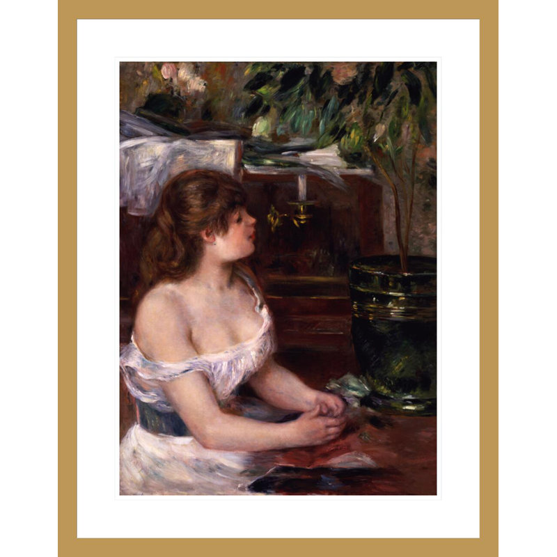 par Pierre-Auguste Renoir, impression giclée encadrée, H 29,5 po x l 23,32 po