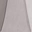 Ervine 22.5cm H Silk Bell Lamp Shade ( Screw On ) in Steel Grey
