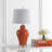 Cacho 27" Ceramic Urn LED Table Lamp-73558927