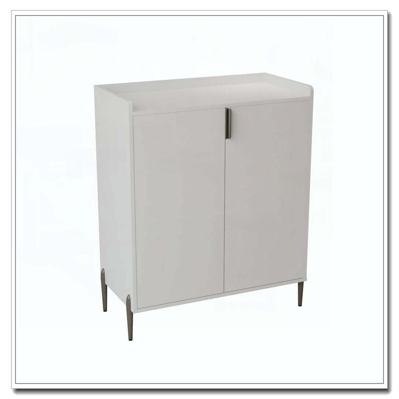 Armoire en bois 2 portes, Blanc