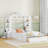 Chaquana House Platform Bed With Bookcase And with Bench, Socket and Shelves,Storage Bed,Platform Bed-1069876090