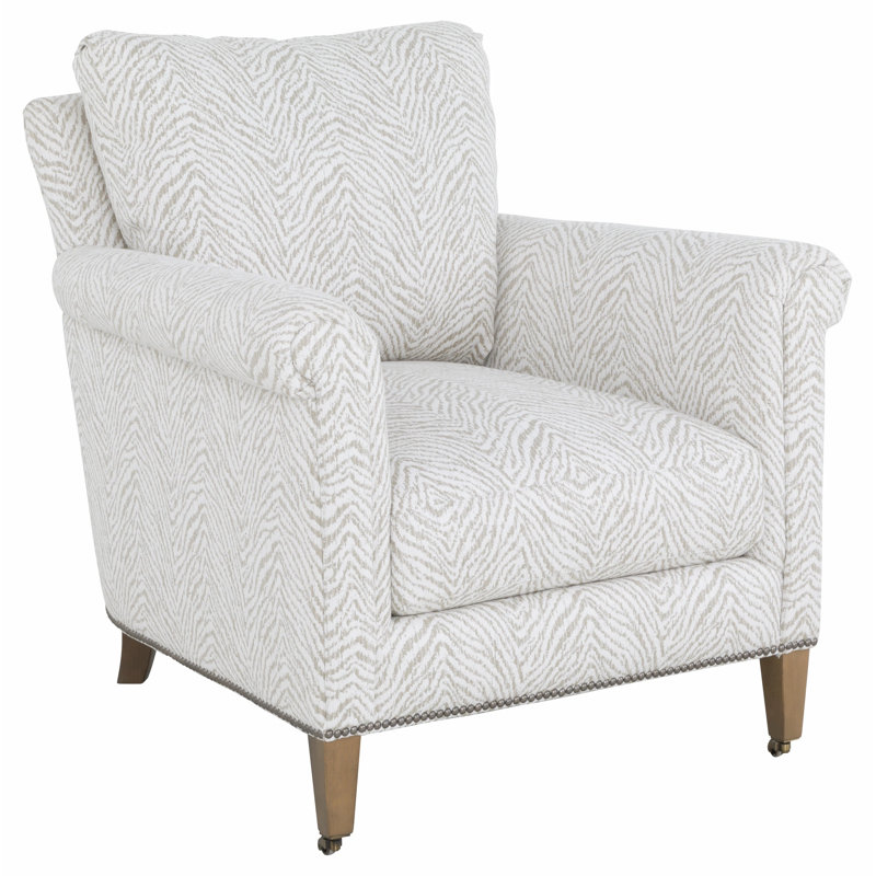 Armchair, Small Aged Bronze, Putty (3152 65), Almond Buff