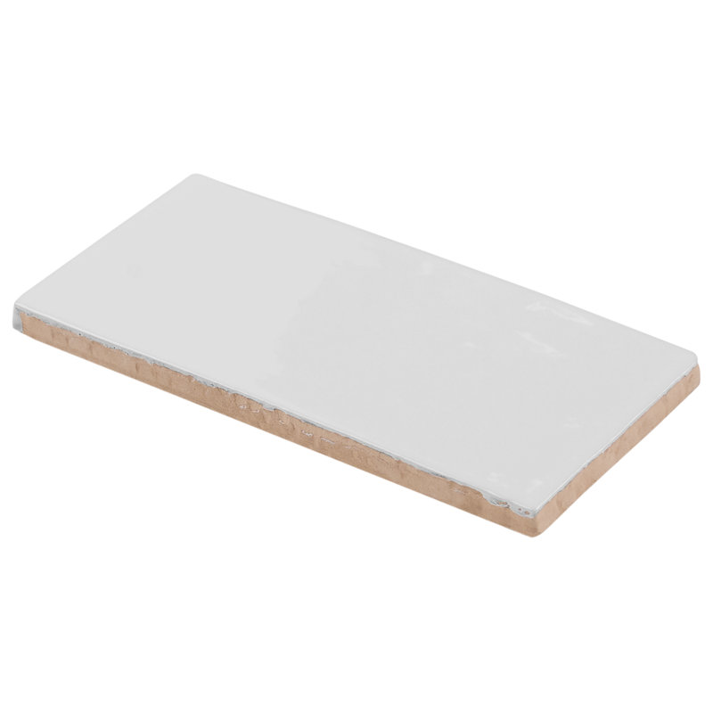 Lancaster 3x6 Polished Ceramic Subway Tile, White