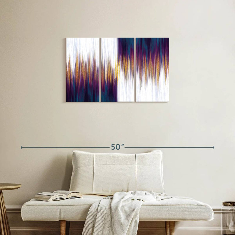 Avery Opposite Paint Drips, 20" H x 33" W