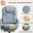 Katrein Ergonomic Heated Massage Executive Chair-1514801269