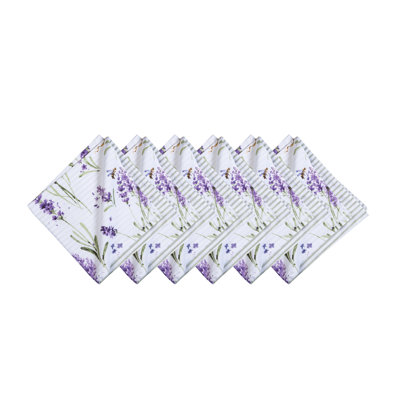 Lavender Fields Napkins Set of 6