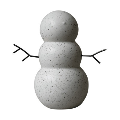 Ceramic Snowman Mole Dot