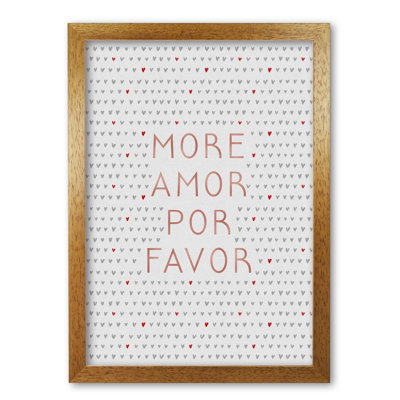 More Amor Love - Print