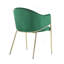 Chaise rembourrée exquise avec revêtement de qualité supérieure et structure robuste, parfaite pour rehausser votre expérience culinaire