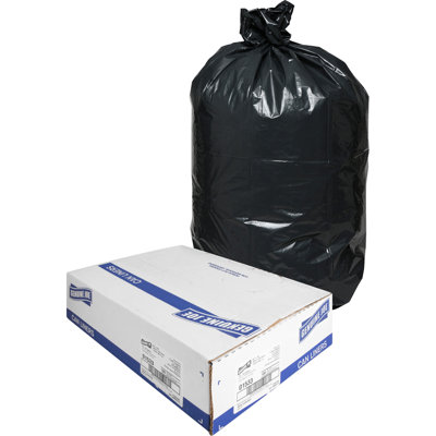 Sacs poubelle robustes, brun