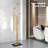 Gold Coat rack,Sturdy coat tree freestanding heavy duty with Marble Base,Metal standing coat rack for Bedroom,Entrance,Modern coat hanger stand for Coats,Hats,Bags
