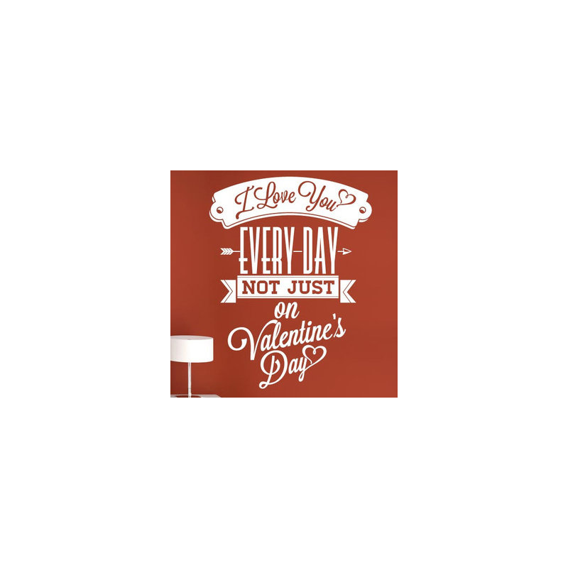 Wall Decal, White, Medium