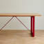 Table en acier au carbone innovante et durable en bois massif-107357459