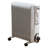 Daewoo 2500W Electric Radiator Space Heater with Adjustable Thermostat
