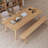 Burlywood Rectangular Solid Wood desk-901866370