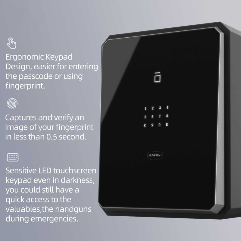 Security Safe Lock, Black