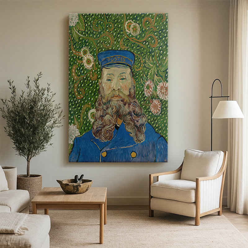 Portrait de Joseph Roulin - Toile tendue par Vincent Van Gogh, 32 x 48