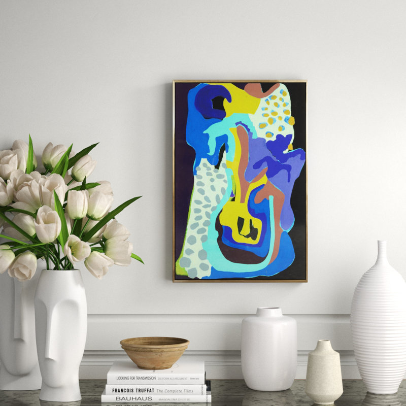 Polka Dot Floral I Painting