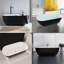 66.92" x 29.52" Freestanding Soaking Plastic / Acrylic Bathtub-105839370