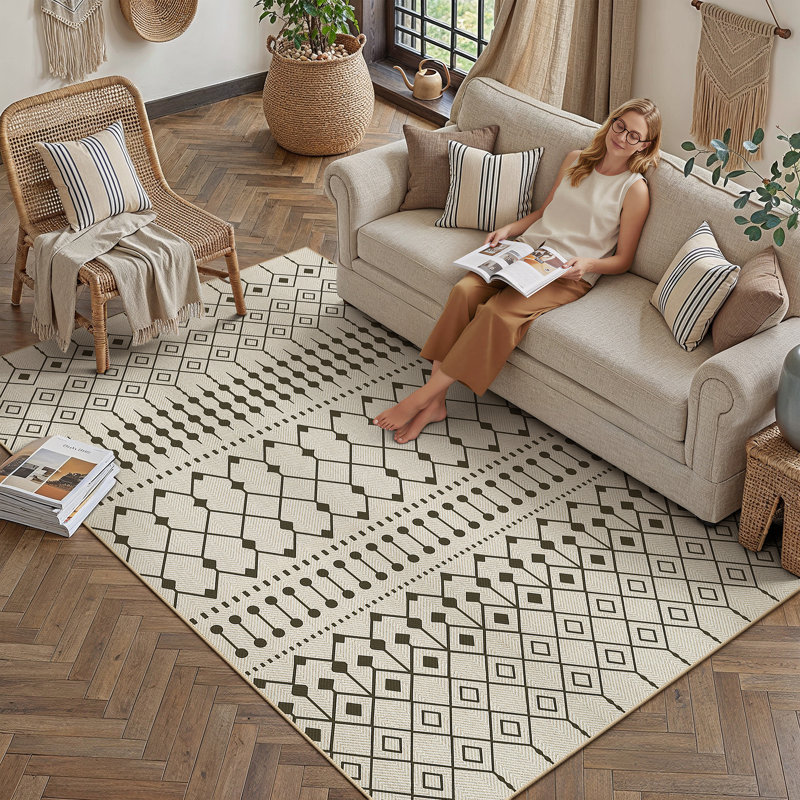 Tapis intérieur / extérieur Geovia, Rectangle 6' x 9'