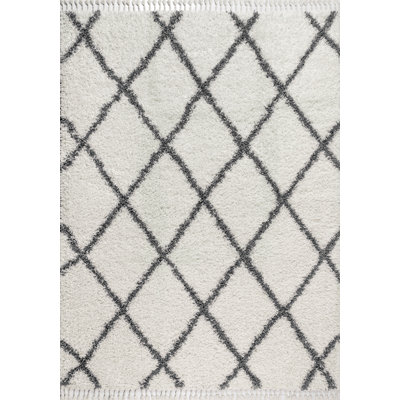 Tapis crème / gris Cantera