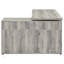 Bureau en L avec rangement Corrado Driftwood