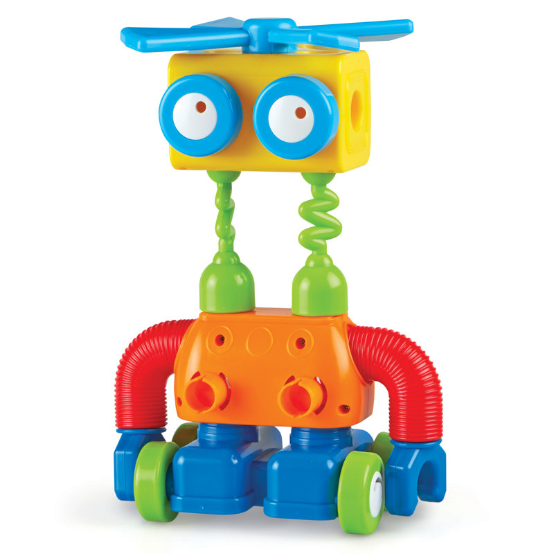 Outils d'apprentissage 1-2-3 Construis-le! Usine de robot