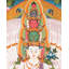 Lokeshvara Thangka (Thangka sans brocart) | Or 24 carats