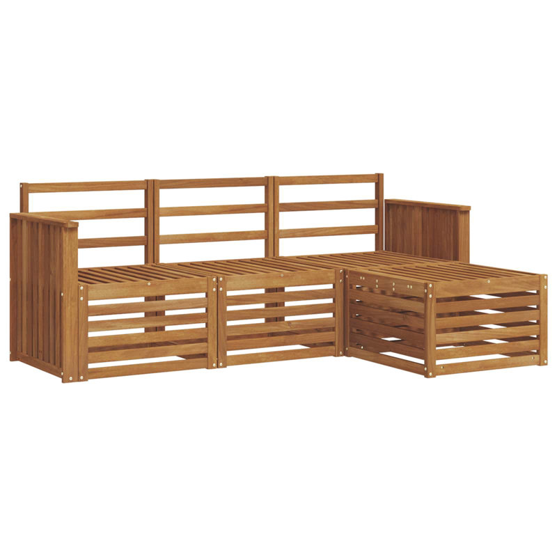 189.5cm Wide Patio Sectional Set
