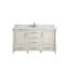 Meuble-lavabo simple 60 po avec comptoir en quartz Aberdeen