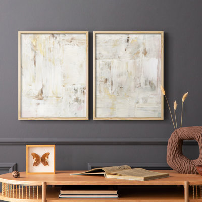 Milky Patina I-Premium Framed Print -Ready to Hang - No Nails Required - No Nails Required