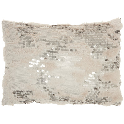 Sequined Throw Pillow