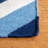 Rodgers Hand Woven Flat Weave Wool/Cotton Chevron Rug in Navy/Light Blue-1230978153