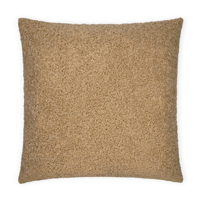 Poodle Pillow Cover & Insert, Latte, Square 20"