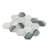 2.8" x 2.8" Glass Mosaic Wall & Floor Tile-61485200