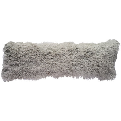  100% Wool Lumbar Rectangular Pillow Cover & Insert